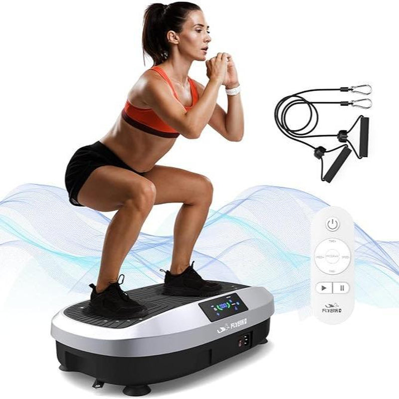 Vibration Plate Exercise Machine with 265LBS Loading Capacity